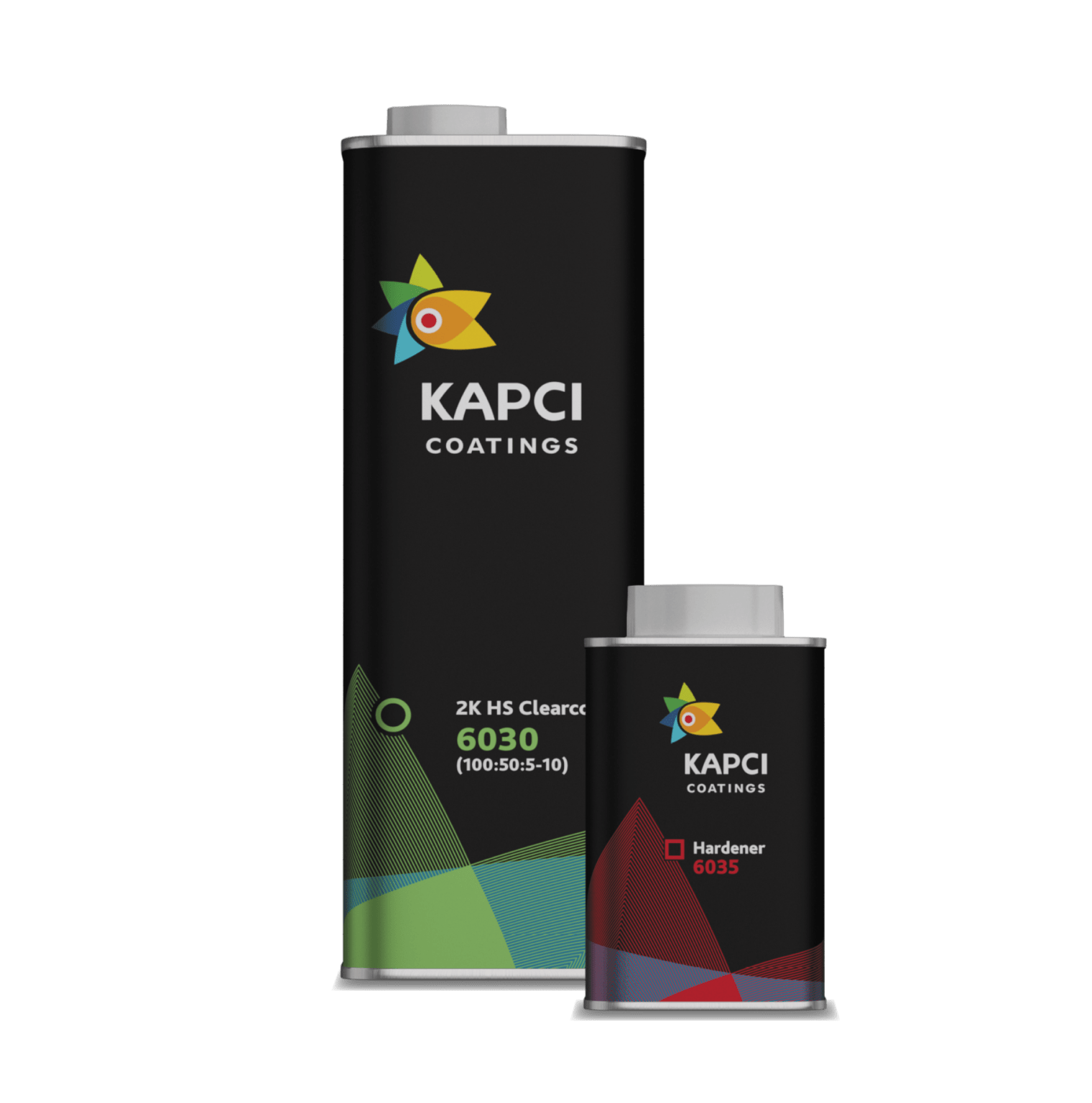 Kapci 6030 2K HS 21 Anti Scratch Clearcoat Kit with Extra Fast