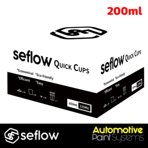 Seflow Quick Cups Paint System 200ml (2 Box Deal)