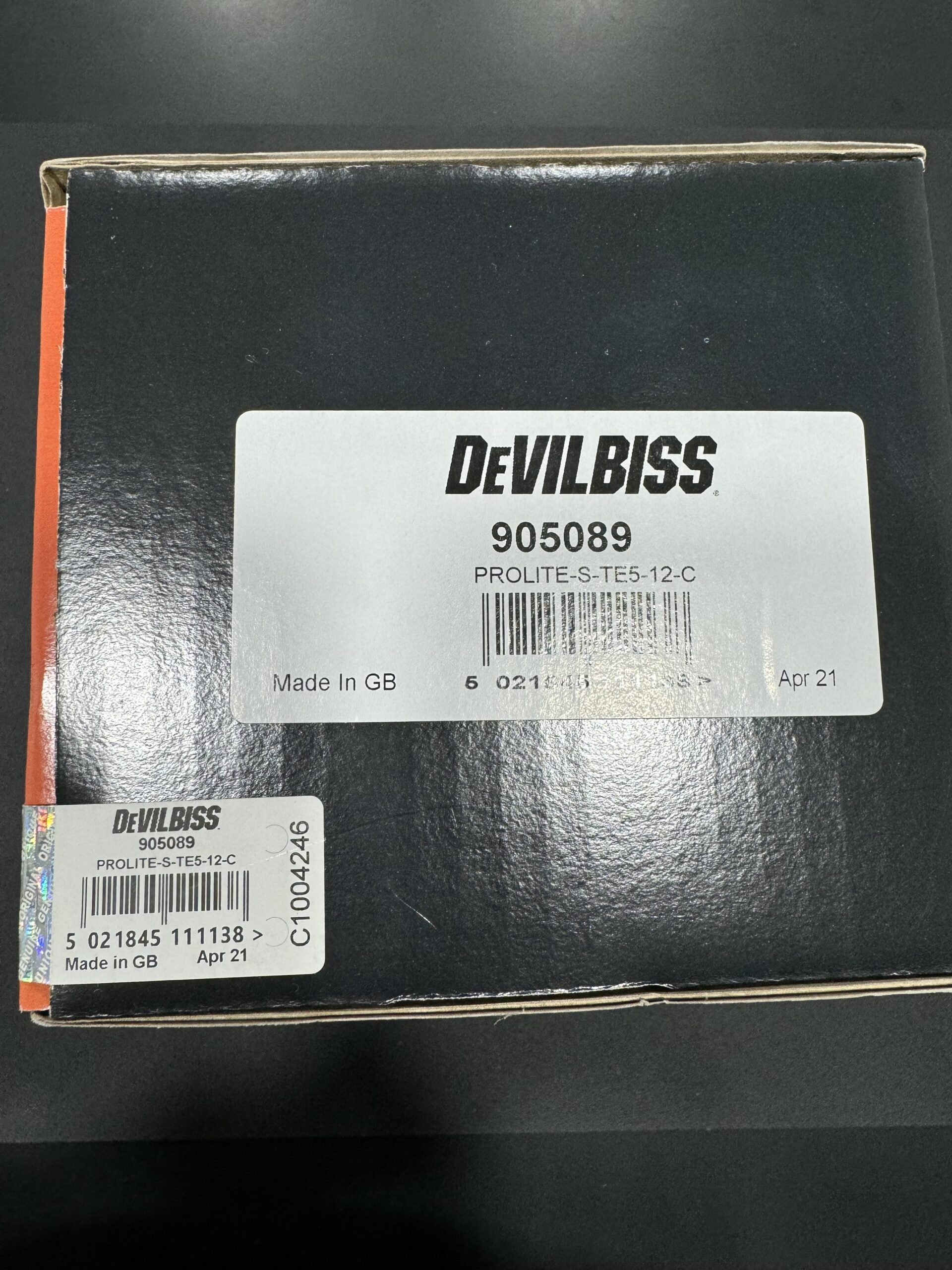 Devilbiss Mini ProLite S TE5 1.2 Spray Gun - Image 5