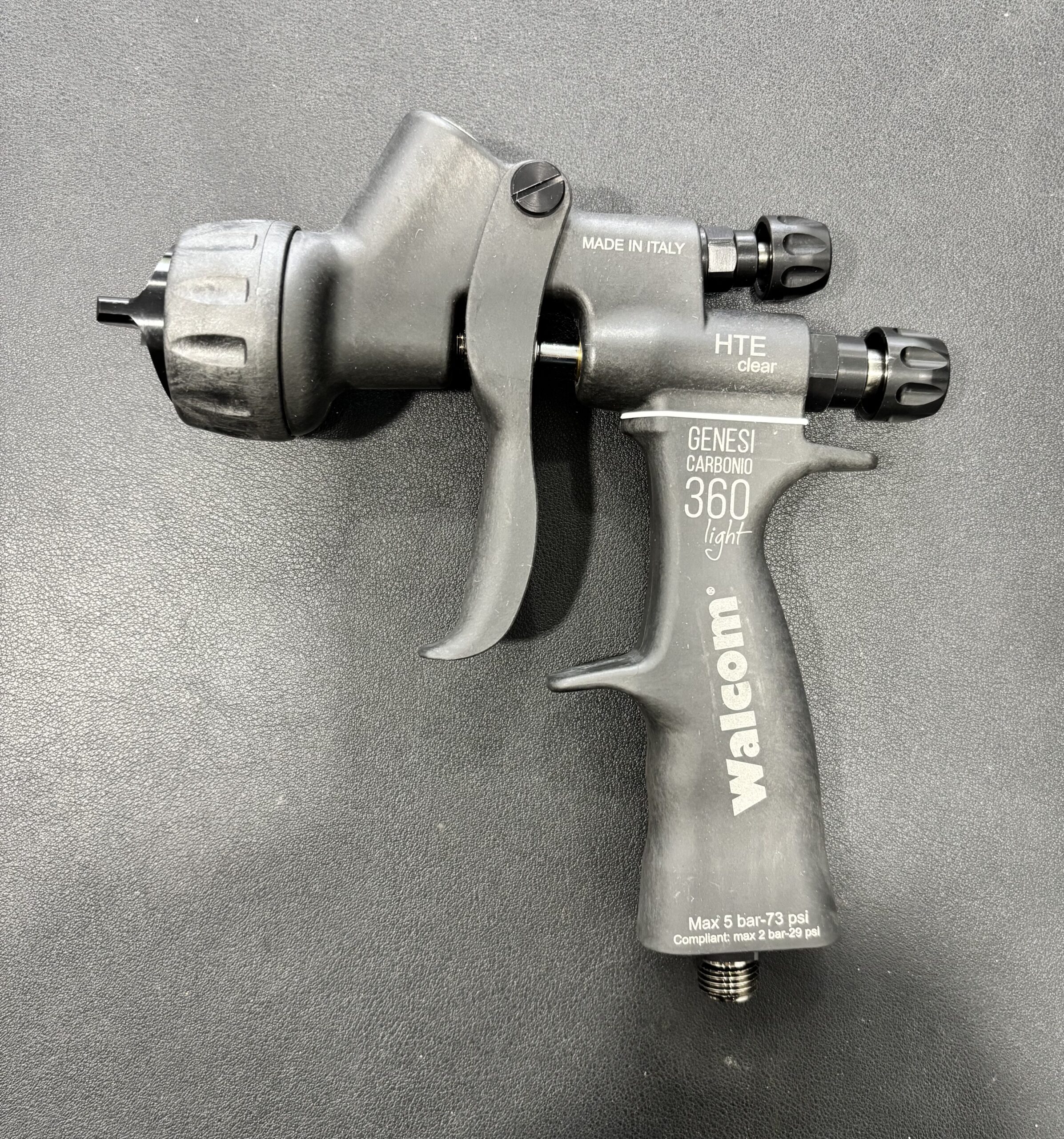 Walcom Genesi Carboni 360 Digital HTE Clear 1.2 Spray Gun